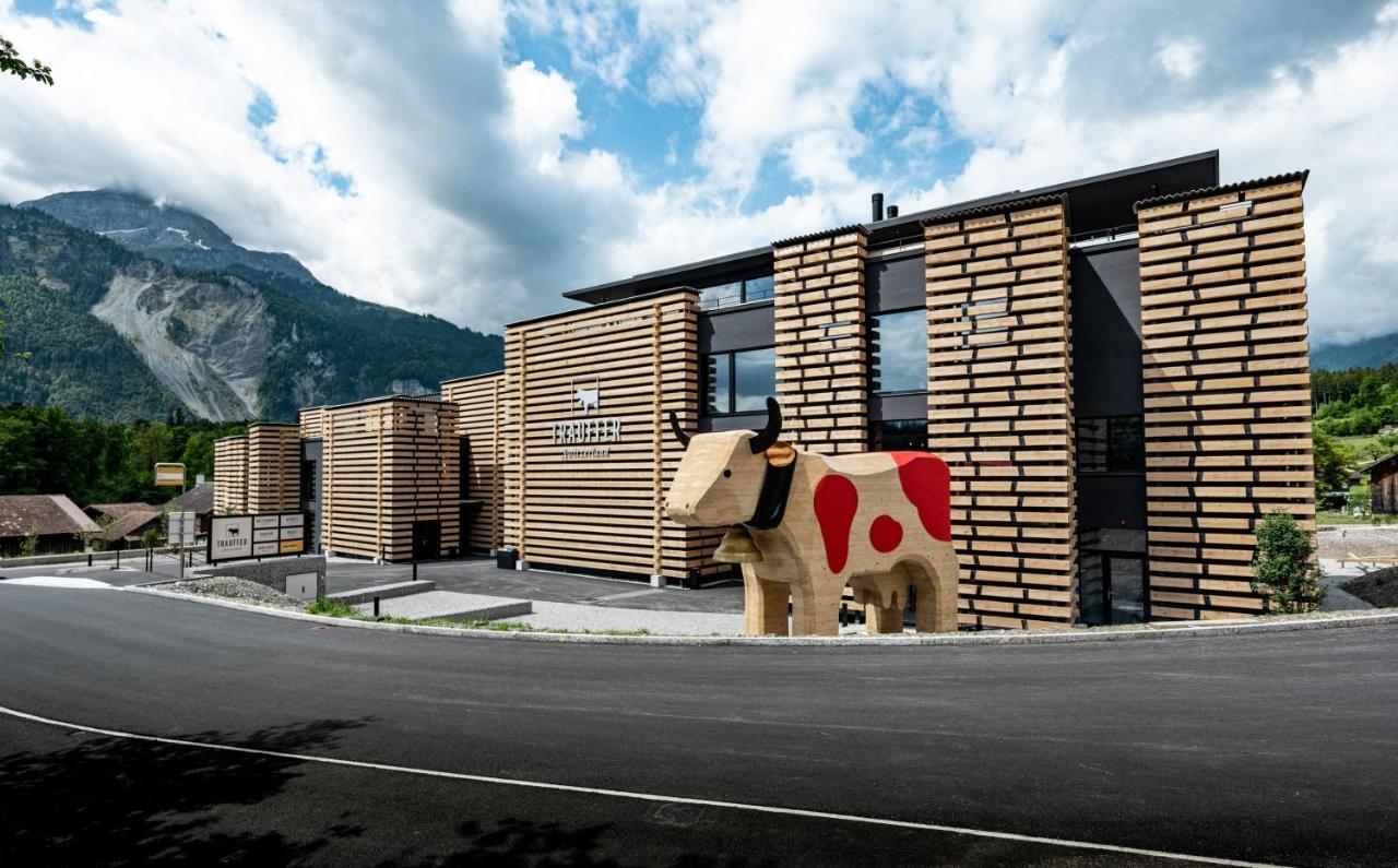 Bretterhotel Hofstetten bei Brienz Esterno foto